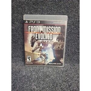 PS3 Front Mission Evolved (Sony PlayStation 3, 2010) Square Complete Tested